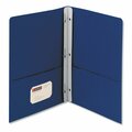 Smead Two-Pocket File Folder, Dark Blue, PK25, Size: Letter 88054
